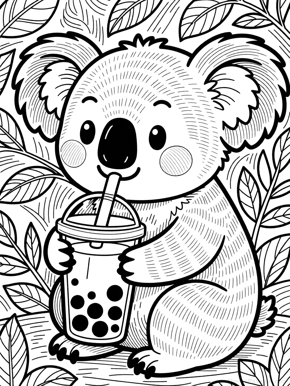 General Coloring Page